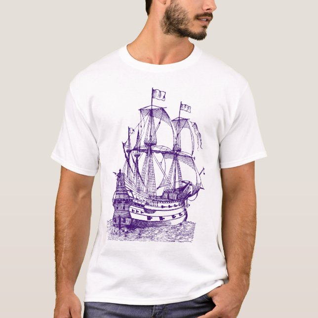 Gallion - Deep Purple T-Shirt (Front)