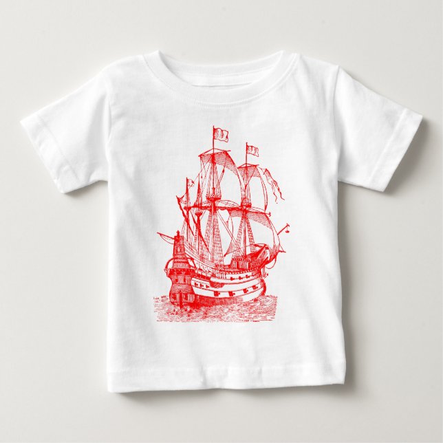 Gallion - Red Baby T-Shirt (Front)