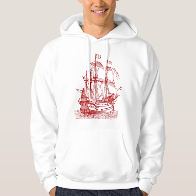 Gallion - Ruby Red Hoodie (Front)