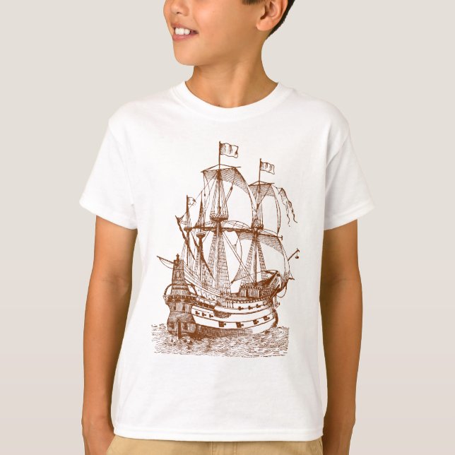 Gallion - Walnut T-Shirt (Front)