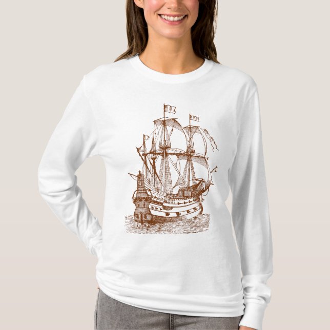 Gallion - Walnut T-Shirt (Front)