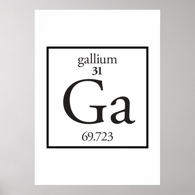 Gallium Poster (Front)