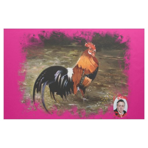 Gallo/Galo/Rooster Fabric