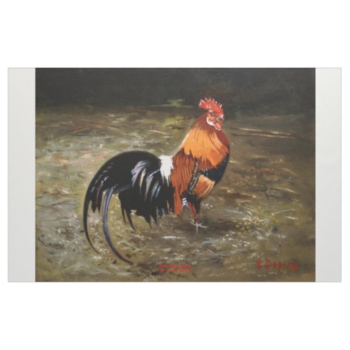 Gallo/Galo/Rooster Fabric