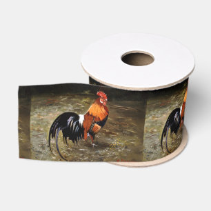 Gallo/Galo/Rooster Grosgrain Ribbon