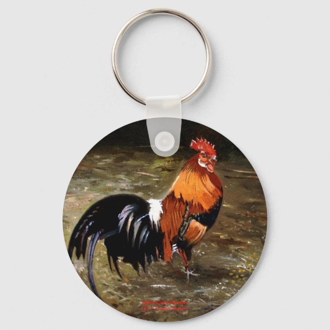 Gallo/Galo/Rooster Keychain (Front)