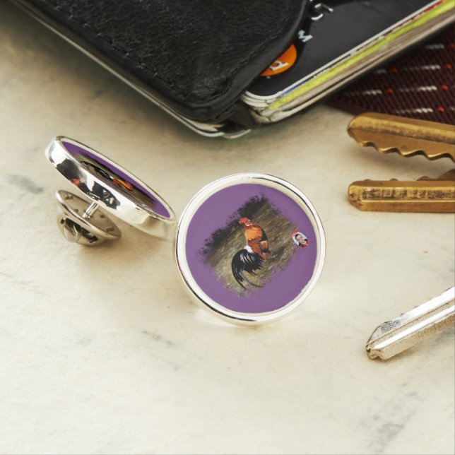 Gallo/Galo/Rooster Lapel Pin (In Situ)