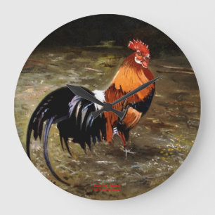 Gallo/Galo/Rooster Large Clock
