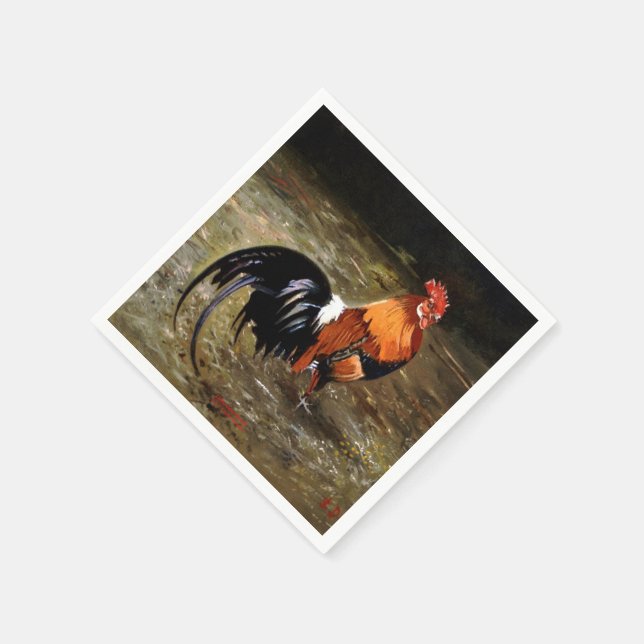 Gallo/Galo/Rooster Napkins (Corner)
