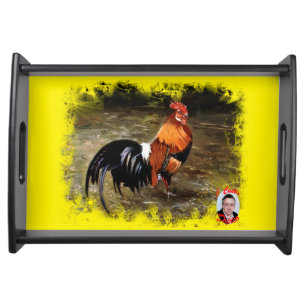 Gallo/Galo/Rooster Serving Tray