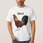 Gallo T-shirt at Zazzle