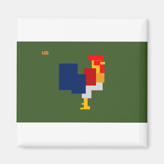 Gallo UG 34 refrigerator magnet (Front)