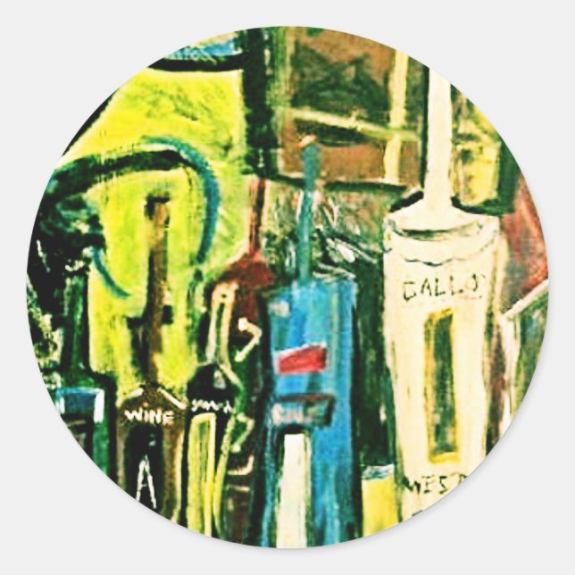 GALLO WEST CLASSIC ROUND STICKER (Front)