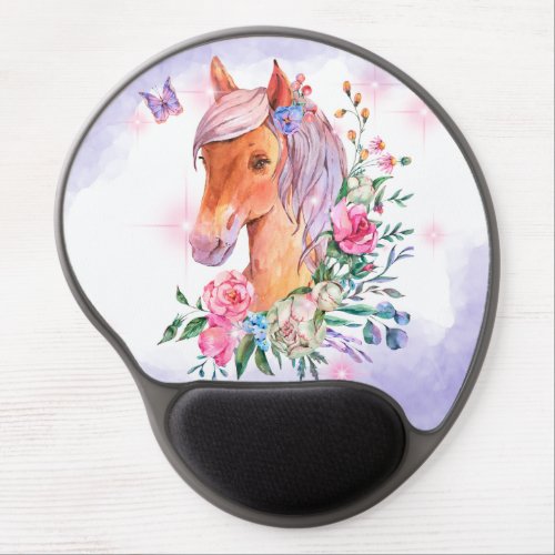 Gallop into Fun w this Charming Horse Mouse Pad