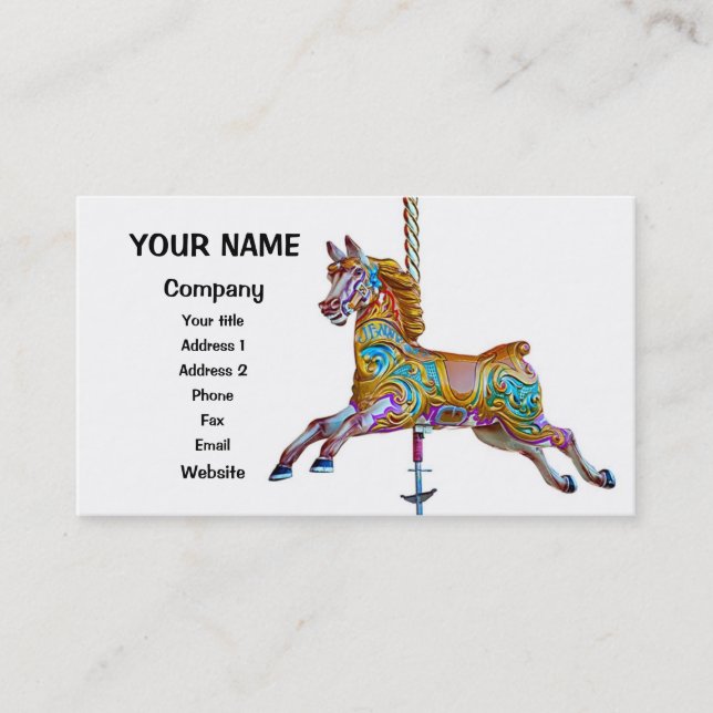 Galloper Business Card (Front)