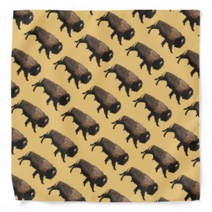 Galloping Bison Bandana