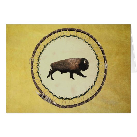 Galloping Bison Cards (Front Horizontal)