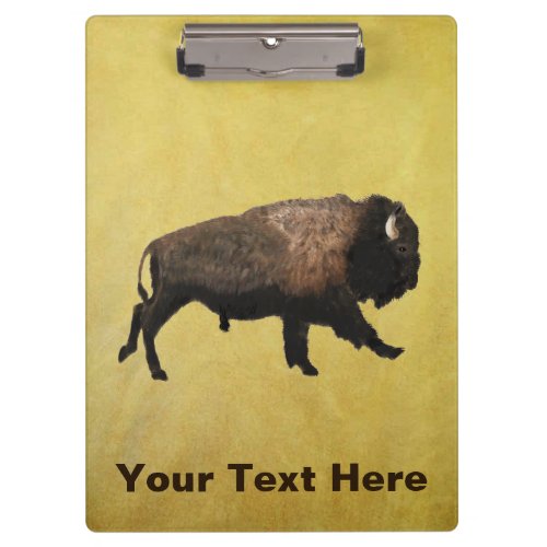 Galloping Bison Clipboard