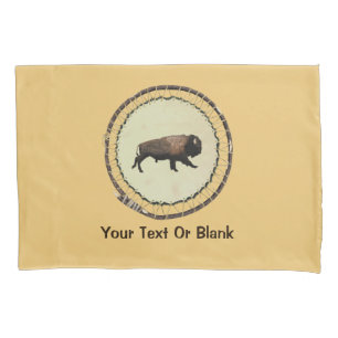 Galloping Bison Pillowcase