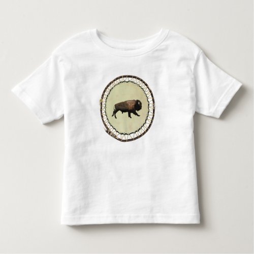 Galloping Bison Toddler T_shirt