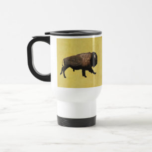 Galloping Bison Travel Mug