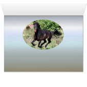 Galloping Chestnut Horse Cards (Inside Horizontal (Bottom))