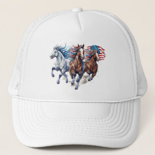 Galloping Freedom Trucker Hat