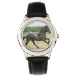 Galloping Friesian Watch