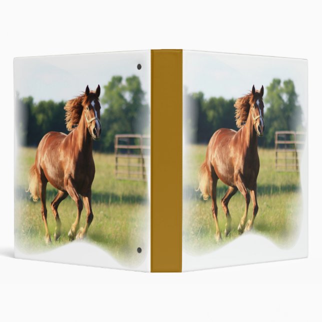 Galloping Horse Binder (Background)