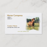 Galloping Horse Business Card