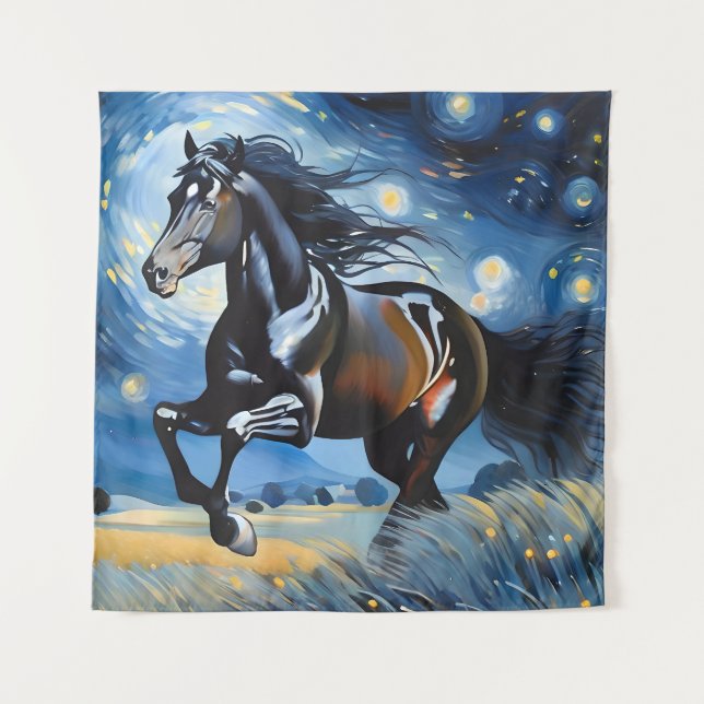Galloping Horse  Tapestry (Front)
