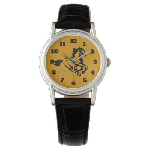 Galloping Horse Wild and Free Watch