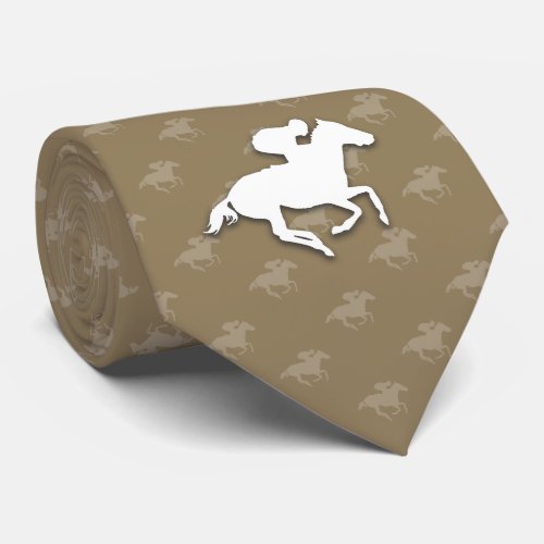 Galloping Horseman  Sports Gifts Neck Tie