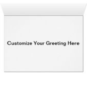 Galloping Horses Card (Inside Horizontal (Bottom))