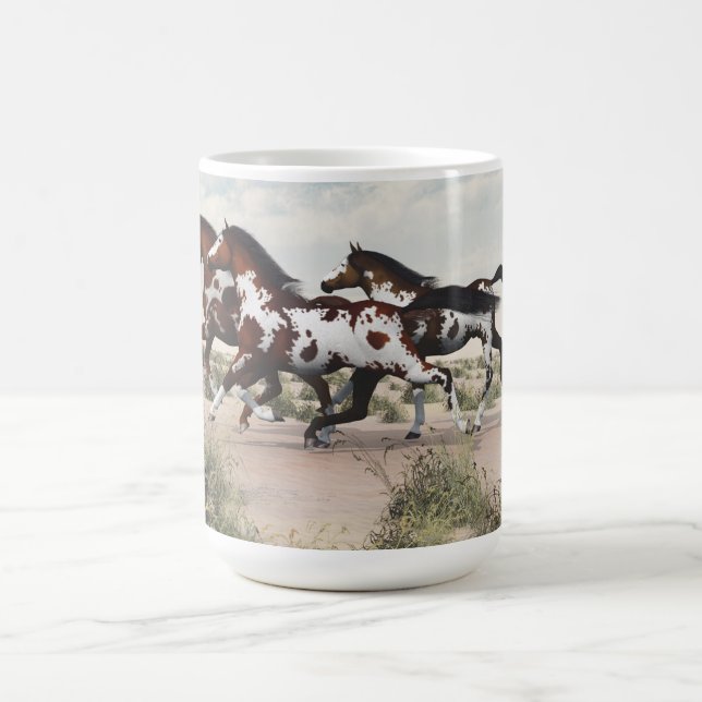 Galloping Horses Mug (Center)