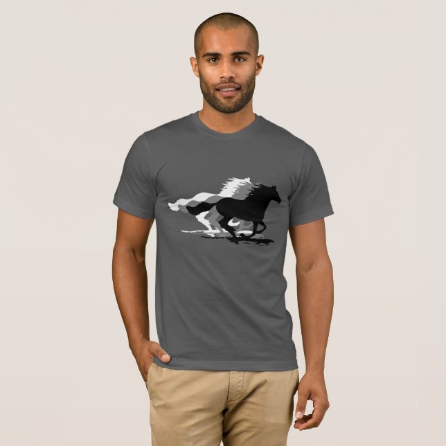 Galloping Horses T-Shirt (Front Full)