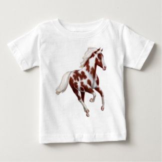 Galloping Paint Horse Infant T-Shirt
