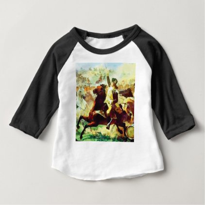 Galloping Patriot Baby T-Shirt