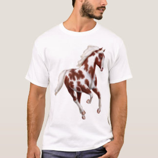 Galloping Pinto Paint Horse Shirt