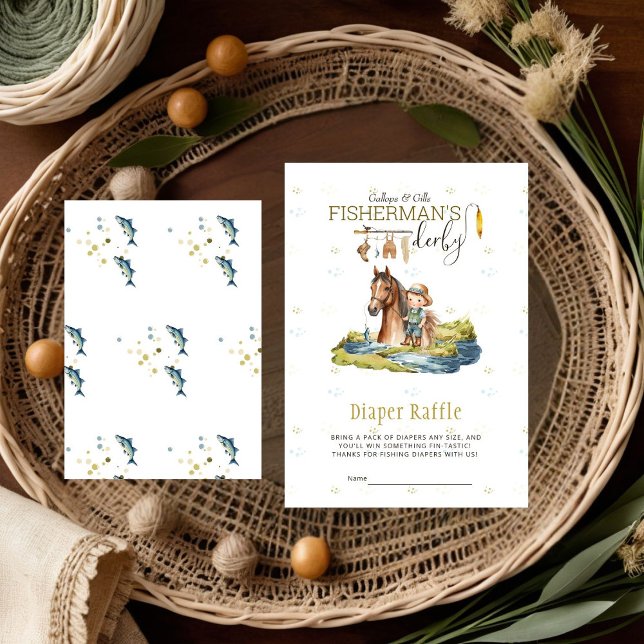 Gallops And Gills Fisherman’s Derby Diaper Raffle Enclosure Card (Creator Uploaded)