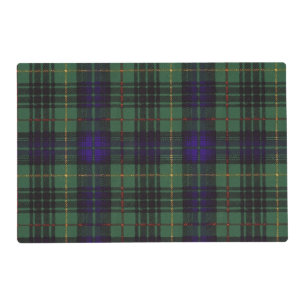 Galloway clan Plaid Scottish kilt tartan Placemat