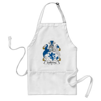 Galloway Family Crest Adult Apron