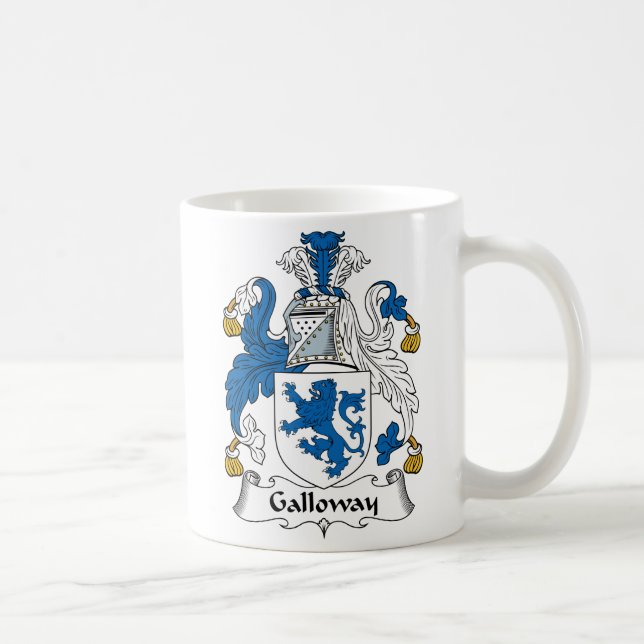 Galloway Family Crest Coffee Mug (Right)