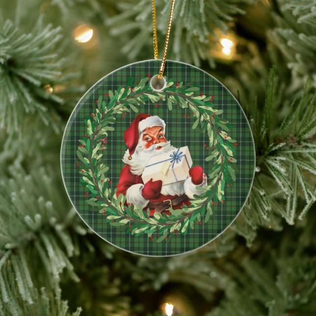 Galloway Hunting Modern Original Ceramic Ornament (Tree)