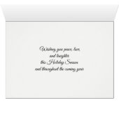 Galloway Hunting Modern Tartan Christmas (Inside Horizontal (Bottom))