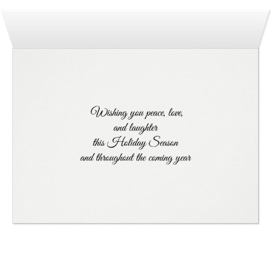 Galloway Hunting Modern Tartan Christmas (Inside Horizontal (Bottom))