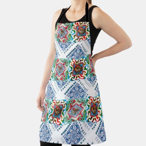 Galo de Barcelos Portugal Apron