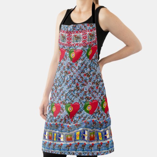 Galo de Barcelos Portugal Apron