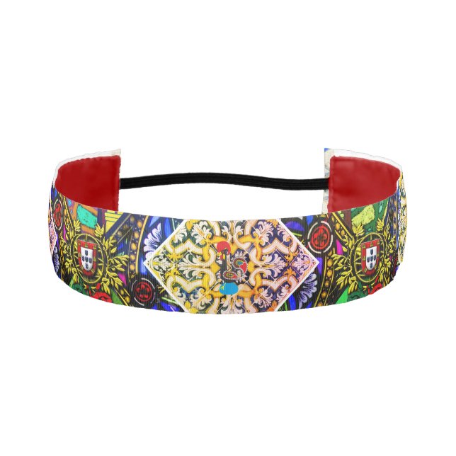 Galo de Barcelos, Portugal Athletic Headband (Front)