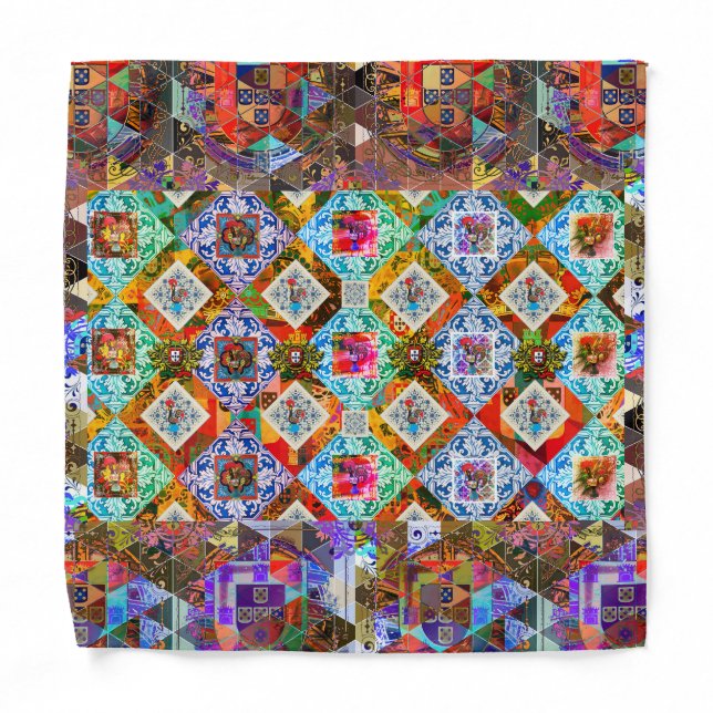 Galo de Barcelos, Portugal Bandana (Front)
